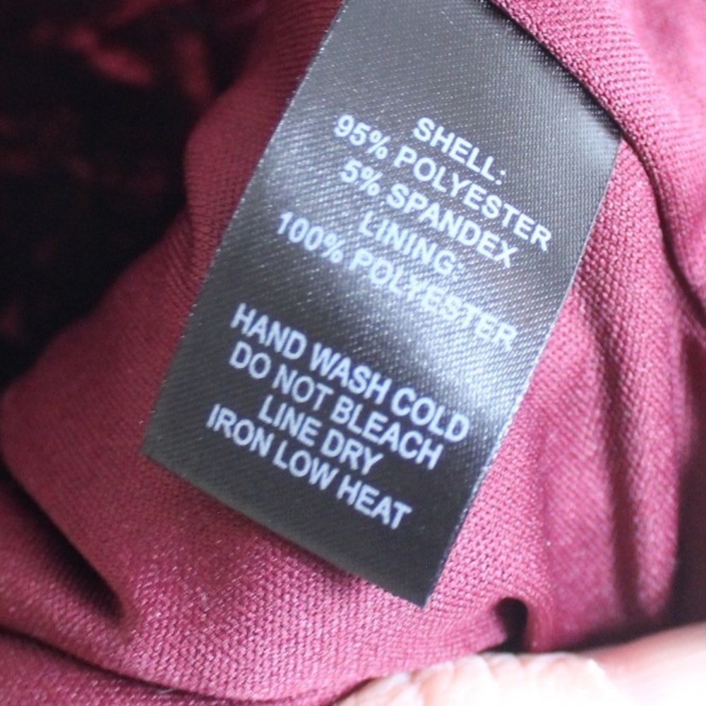 Lulus Burgundy Velvet Cold Shoulder Mock Neck Mini Dress Size S - Picture 6 of 7
